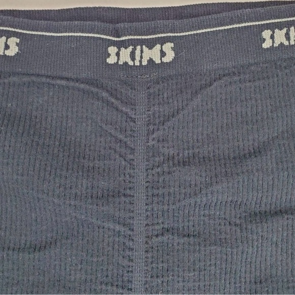 Skims Cotton Rib Boxer Ruched (RARE!) - Picture 6 of 7